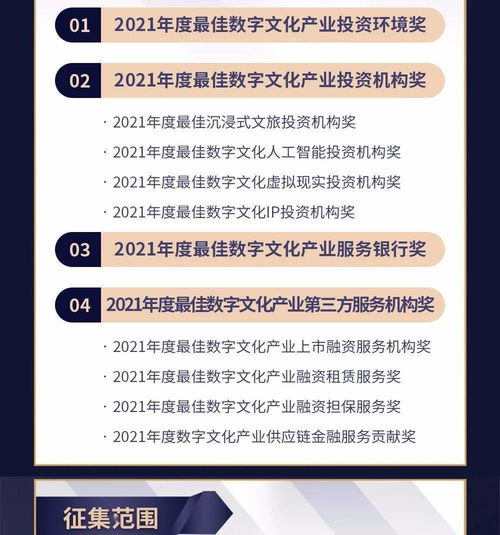 2021年文化金融創(chuàng)新獎(jiǎng)數(shù)字文化產(chǎn)業(yè)評(píng)選啟動(dòng) 聚焦數(shù)字文化創(chuàng)意內(nèi)容應(yīng)用服務(wù)新浪潮